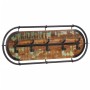 Perchero de pared con 5 ganchos madera maciza reciclada de , Percheros para sombreros y abrigos - Ref: Foro24-4013508, Precio...