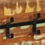 Perchero de pared con 5 ganchos madera maciza reciclada de , Percheros para sombreros y abrigos - Ref: Foro24-4013508, Precio...