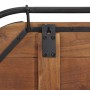 Perchero de pared con 5 ganchos madera maciza reciclada de , Percheros para sombreros y abrigos - Ref: Foro24-4013508, Precio...