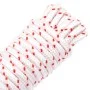 Cordón de arranque nailon blanco y rojo Ø6 mm 10 m de , Sogas y cuerdas metálicas - Ref: Foro24-4100614, Precio: 10,56 €, Des...