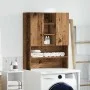Armario de lavadora madera envejecida 70,5x25,5x90 cm de , Accesorios para lavadoras y secadoras - Ref: Foro24-856637, Precio...