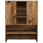 Armario de lavadora madera envejecida 70,5x25,5x90 cm de , Accesorios para lavadoras y secadoras - Ref: Foro24-856637, Precio...