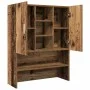 Armario de lavadora madera envejecida 70,5x25,5x90 cm de , Accesorios para lavadoras y secadoras - Ref: Foro24-856637, Precio...
