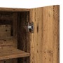 Armario de lavadora madera envejecida 70,5x25,5x90 cm de , Accesorios para lavadoras y secadoras - Ref: Foro24-856637, Precio...