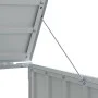 Cobertizo contenedor doble basura acero antracita 144x81x113 cm de , Soportes para contenedores de residuos - Ref: Foro24-400...