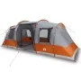 Tienda de campaña con túnel 4 personas impermeable gris naranja de , Tiendas de campaña - Ref: Foro24-4009412, Precio: 201,20...