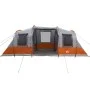 Tienda de campaña con túnel 4 personas impermeable gris naranja de , Tiendas de campaña - Ref: Foro24-4009412, Precio: 201,20...