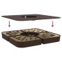 Juego bases de sombrilla 4 uds para parasol cruzado PP 100 kg de , Bases para sombrillas - Ref: Foro24-847445, Precio: 75,69 ...