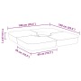 Juego bases de sombrilla 4 uds para parasol cruzado PP 100 kg de , Bases para sombrillas - Ref: Foro24-847445, Precio: 75,69 ...