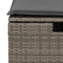 Set de sofás de jardín 4 pzas y cojines ratán sintético gris de , Conjuntos de jardín - Ref: Foro24-3325356, Precio: 262,91 €...