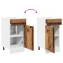 Armario inferior cajón cocina madera envejecida 40x46x81,5cm de , Armarios de cocina - Ref: Foro24-856083, Precio: 66,36 €, D...