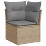 Juego de sofás jardín con cojines 5 pzas ratán sintético beige de , Conjuntos de jardín - Ref: Foro24-3327034, Precio: 414,06...