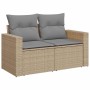 Juego de sofás jardín con cojines 6 pzas ratán sintético beige de , Conjuntos de jardín - Ref: Foro24-3327041, Precio: 473,21...