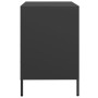 Aparador de acero laminado en frío negro 68x39x58,5 cm de , Aparadores - Ref: Foro24-851292, Precio: 80,04 €, Descuento: %