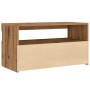 Muebles TV con luces LED 2 uds madera ingeniería roble artisan de , Muebles TV - Ref: Foro24-856318, Precio: 85,70 €, Descuen...