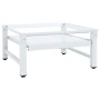 Soporte pedestal para lavadora con estante extraíble blanco de , Accesorios para lavadoras y secadoras - Ref: Foro24-4009873,...