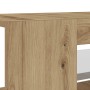 Mueble de TV luces LED madera roble artisan 135x39x30 cm de , Muebles TV - Ref: Foro24-856324, Precio: 78,92 €, Descuento: %