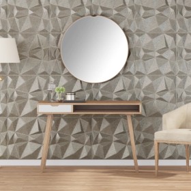 Paneles de pared 12 uds XPS diamante Beton 50x50 cm 3 m² de , Recubrimiento de paredes - Ref: Foro24-4100060, Precio: 47,86 €...