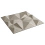 Paneles de pared 12 uds XPS diamante Beton 50x50 cm 3 m² de , Recubrimiento de paredes - Ref: Foro24-4100060, Precio: 47,86 €...