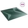 Paneles de pared 48 uds XPS estrella verde 50x50 cm 12 m² de , Recubrimiento de paredes - Ref: Foro24-4100076, Precio: 105,88...