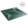 Paneles de pared 12 uds XPS estrella verde 50x50 cm 3 m² de , Recubrimiento de paredes - Ref: Foro24-4100074, Precio: 35,38 €...