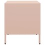 Mesita de noche acero rosa 35x39x43,5 cm de , Mesitas de noche - Ref: Foro24-851246, Precio: 59,21 €, Descuento: %