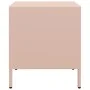 Mesita de noche acero rosa 35x39x43,5 cm de , Mesitas de noche - Ref: Foro24-851246, Precio: 58,46 €, Descuento: %