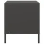 Mesita de noche acero negra 35x39x43,5 cm by , Nightstands - Ref: Foro24-851244, Price: 41,47 €, Discount: %
