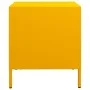 Mesita de noche acero amarillo mostaza 35x39x43,5 cm de , Mesitas de noche - Ref: Foro24-851250, Precio: 43,63 €, Descuento: %