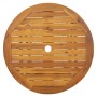 Mesa plegable de jardín de madera maciza de acacia 70 cm de vidaXL, Mesas de jardín - Ref: Foro24-313596, Precio: 69,07 €, De...