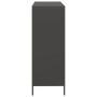 Aparador de acero negro 101,5x39x103,5 cm de , Aparadores - Ref: Foro24-851388, Precio: 121,39 €, Descuento: %