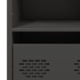 Aparador de acero negro 101,5x39x103,5 cm de , Aparadores - Ref: Foro24-851388, Precio: 121,39 €, Descuento: %