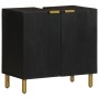 Juego de muebles de baño 3 pzas madera contrachapada negro de , Muebles de baño - Ref: Foro24-3309995, Precio: 316,49 €, Desc...