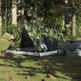 Tienda de campaña para 2 personas impermeable camuflaje de , Tiendas de campaña - Ref: Foro24-4009626, Precio: 45,53 €, Descu...