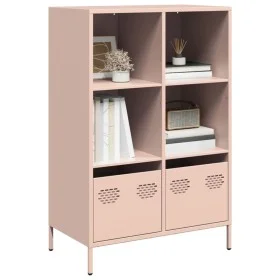 Aparador acero rosa 68x39x103,5 cm by , Sideboards - Ref: Foro24-851383, Price: 110,73 €, Discount: %