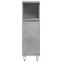 Set muebles de baño 2 piezas madera contrachapada gris hormigón de , Muebles de baño - Ref: Foro24-3324953, Precio: 157,54 €,...