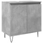 Set muebles de baño 2 piezas madera contrachapada gris hormigón de , Muebles de baño - Ref: Foro24-3324953, Precio: 157,54 €,...