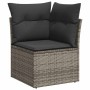 Set de sofás de jardín 7 pzas con cojines ratán sintético gris de , Conjuntos de jardín - Ref: Foro24-3325396, Precio: 464,76...