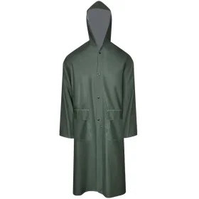 Chubasquero impermeable largo con capucha talla M verde by , waterproof suits - Ref: Foro24-130772, Price: 16,42 €, Discount: %