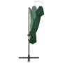 Sombrilla voladiza con cubierta doble verde 250x250 cm de vidaXL, Sombrillas - Ref: Foro24-312361, Precio: 122,78 €, Descuent...