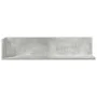 Estantes de pared 2 uds madera gris hormigón 75x16,5x16,5 cm de , Estantes y estanterías - Ref: Foro24-860034, Precio: 32,98 ...