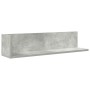 Estantes de pared 2 uds madera gris hormigón 75x16,5x16,5 cm de , Estantes y estanterías - Ref: Foro24-860034, Precio: 34,90 ...