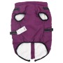 Abrigo para perro con arnés impermeable reflectante L68 morado de , Ropa para perros - Ref: Foro24-4019645, Precio: 22,99 €, ...
