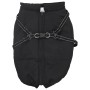 Abrigo para perro con arnés impermeable reflectante L52 negro de , Ropa para perros - Ref: Foro24-4019647, Precio: 29,27 €, D...
