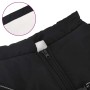 Abrigo para perro con arnés impermeable reflectante L52 negro de , Ropa para perros - Ref: Foro24-4019647, Precio: 29,27 €, D...
