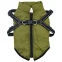 Abrigo perro arnés impermeable reflectante L24 verde militar de , Ropa para perros - Ref: Foro24-4019892, Precio: 21,11 €, De...