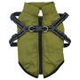 Abrigo perro arnés impermeable reflectante L24 verde militar de , Ropa para perros - Ref: Foro24-4019892, Precio: 19,78 €, De...