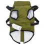 Abrigo perro arnés impermeable reflectante L24 verde militar de , Ropa para perros - Ref: Foro24-4019892, Precio: 21,11 €, De...