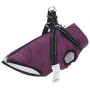 Abrigo para perro con arnés impermeable reflectante L32 morado de , Ropa para perros - Ref: Foro24-4019903, Precio: 19,78 €, ...