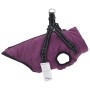 Abrigo para perro con arnés impermeable reflectante L24 morado de , Ropa para perros - Ref: Foro24-4019901, Precio: 19,78 €, ...